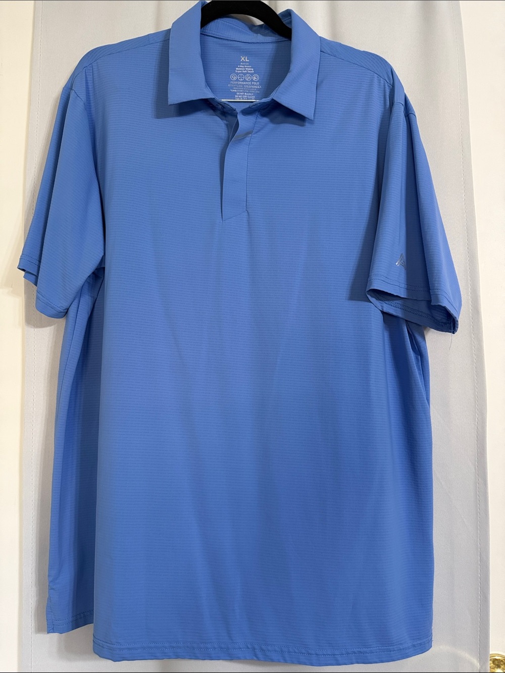 Men's Blue Performance Polo Shirt